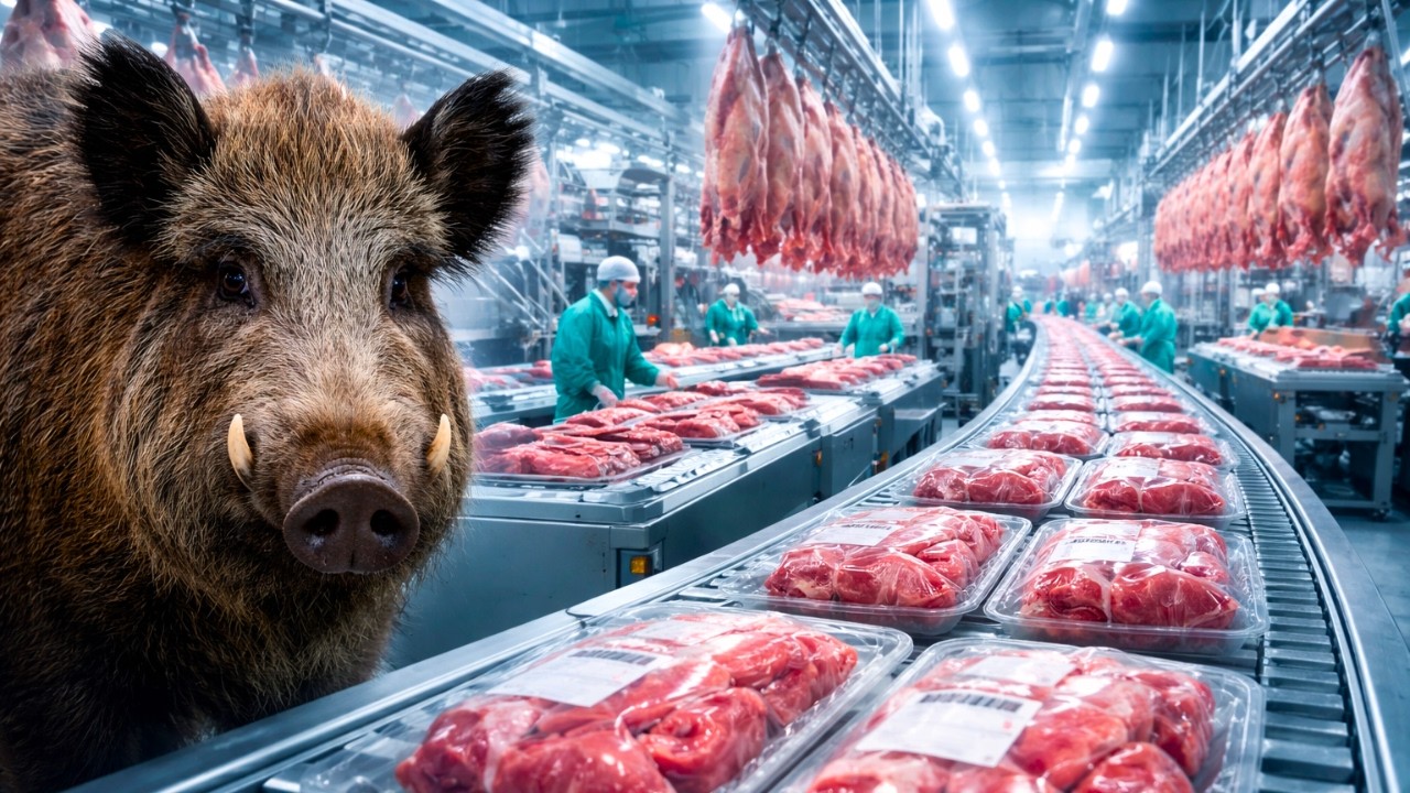 Inside the World’s Largest Wild Boar Farms | This Is How Millions of Tons of Meat Are Made