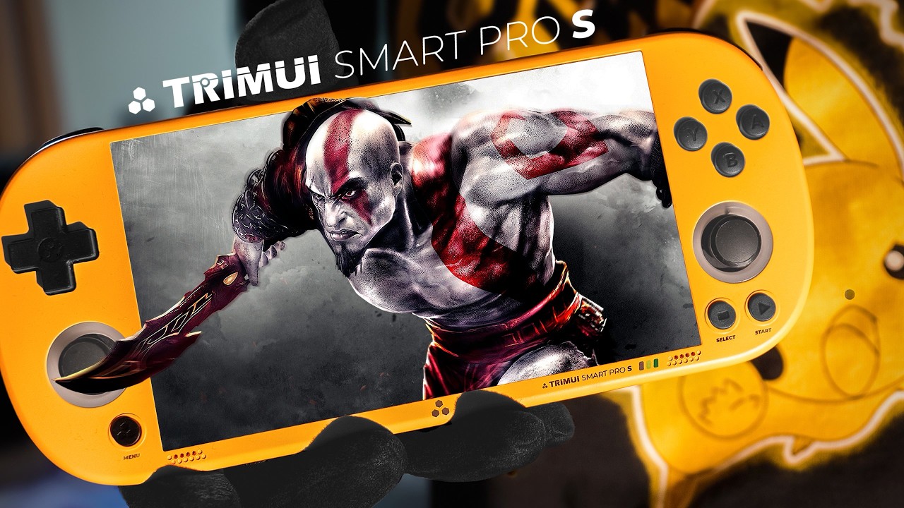 TRIMUI SMART PRO S - БАЗОВАЯ РЕТРО ПРИСТАВКА