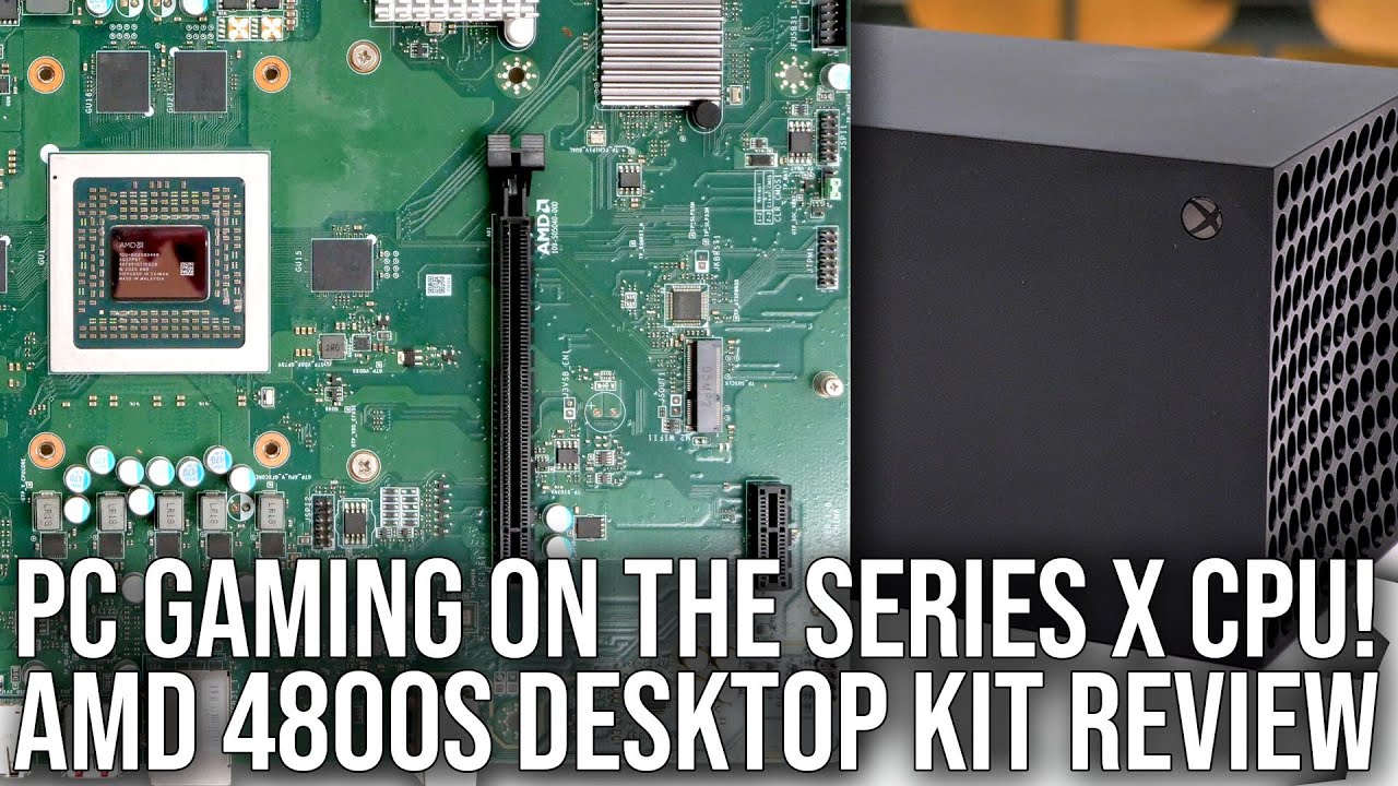 PC Gaming on the Xbox Series X CPU: AMD 4800S Desktop Kit Review