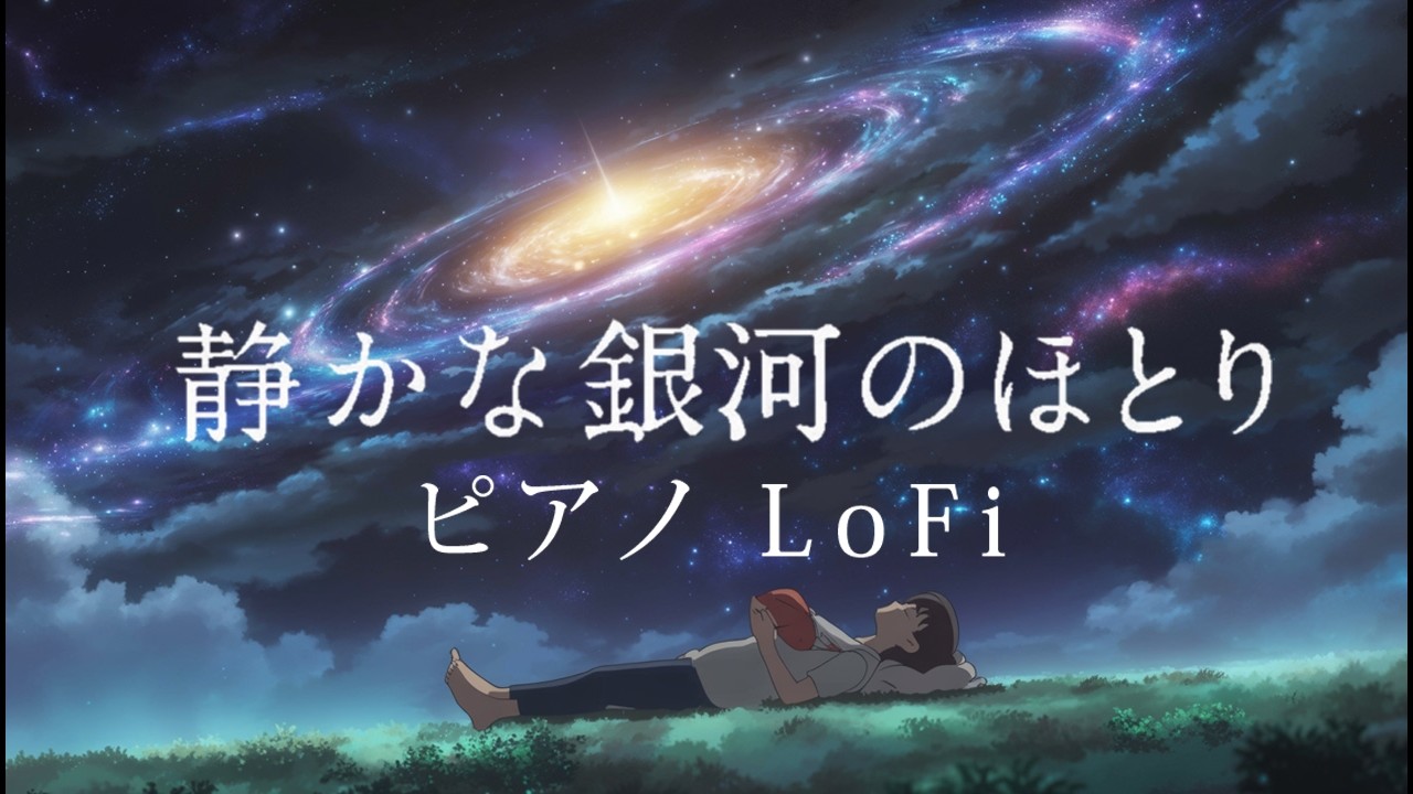 静かな銀河のほとり　ピアノ LoFi