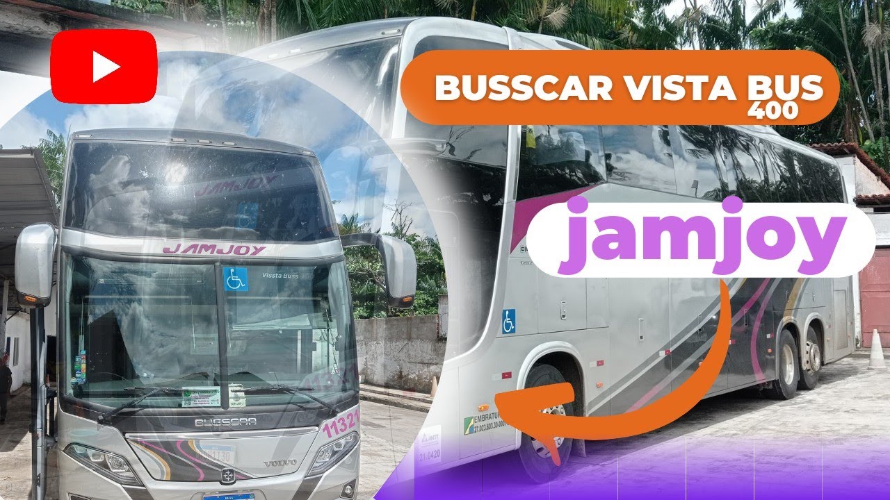 Conhecendo Busscar Vista Bus 400 Empresa Jamjoy !