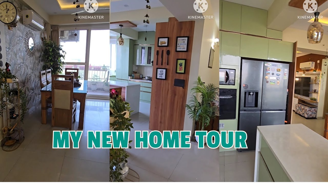 My New Home tour/ 3BHK Apartment flat complete rennovation 