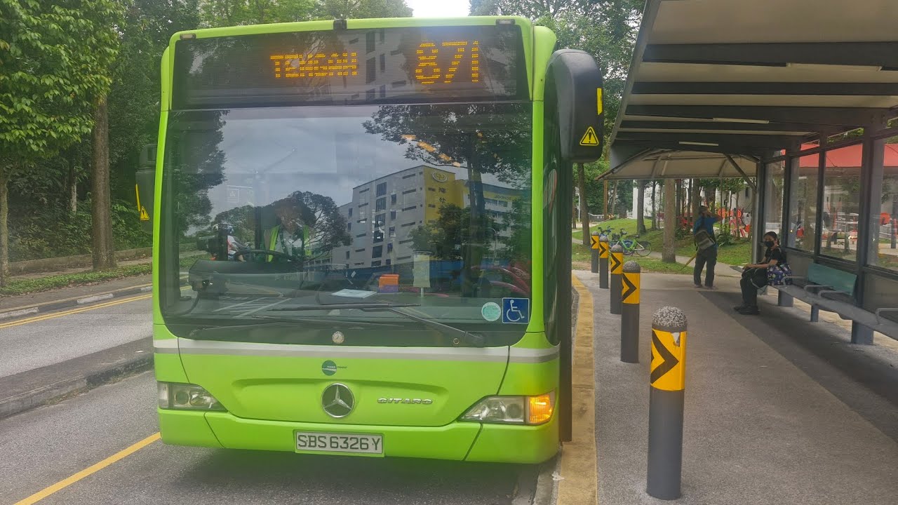 Tower Transit Bus Service 871 Mercedes-Benz O530 Citaro Batch 1 SBS6326Y 