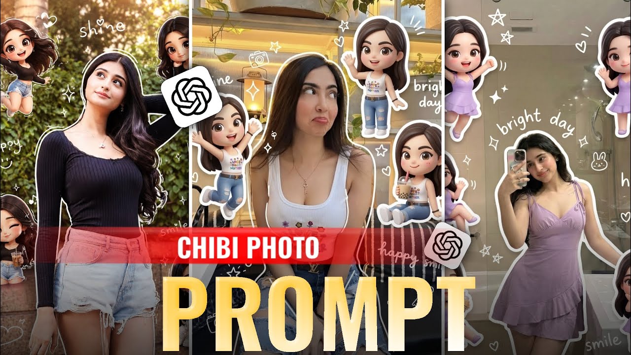 Trending Chibi Cartoon AI Photo Editing | Instagram Viral Tutorial