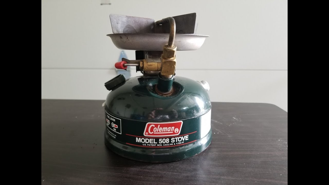 Coleman 508 Camp Stove Restoration. Re edited with lost footage. (Long Version)