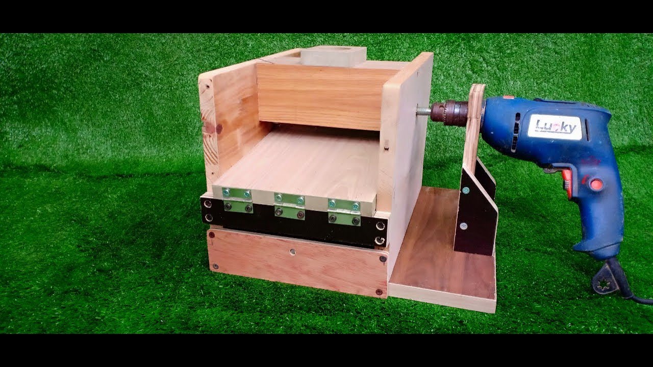 Simplest Drum Sander Machine