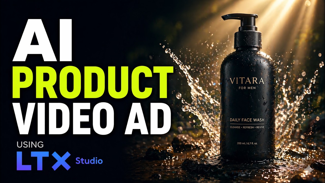 Gumawa Ako ng AI Product Video Ad │ LTX Studio + Custom GPT