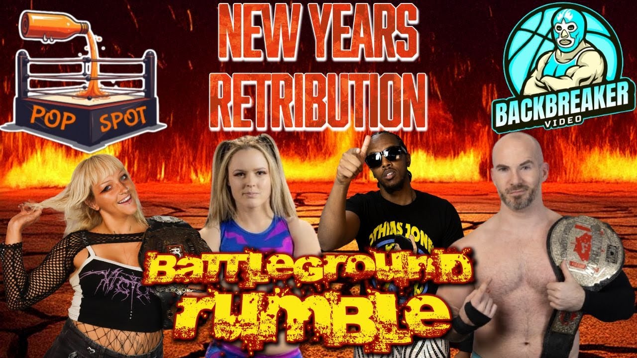 The Pop Spot - RCW New Years Retribution Ft The Battleground Rumble