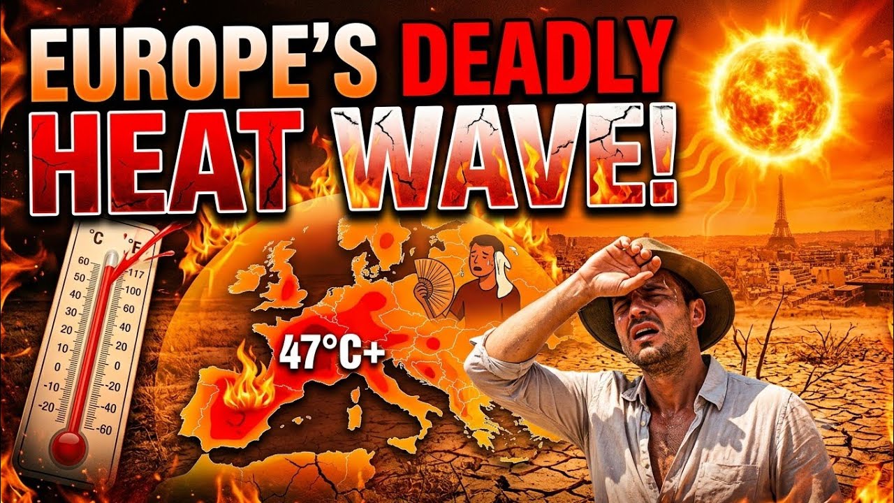 Europe is Melting! 🥵 Historic Heatwave Breaks All Records