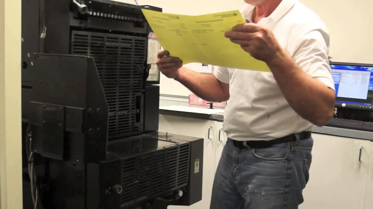 Printing Carbonless Forms - Making Receipt Booklets