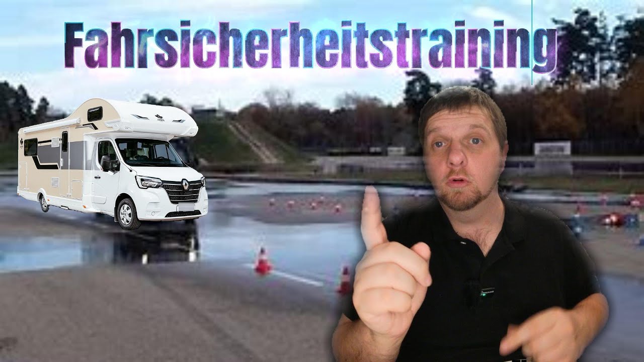 ADAC Fahrsicherheitstraining Wohnmobil, dieses sollte Pflicht werden.