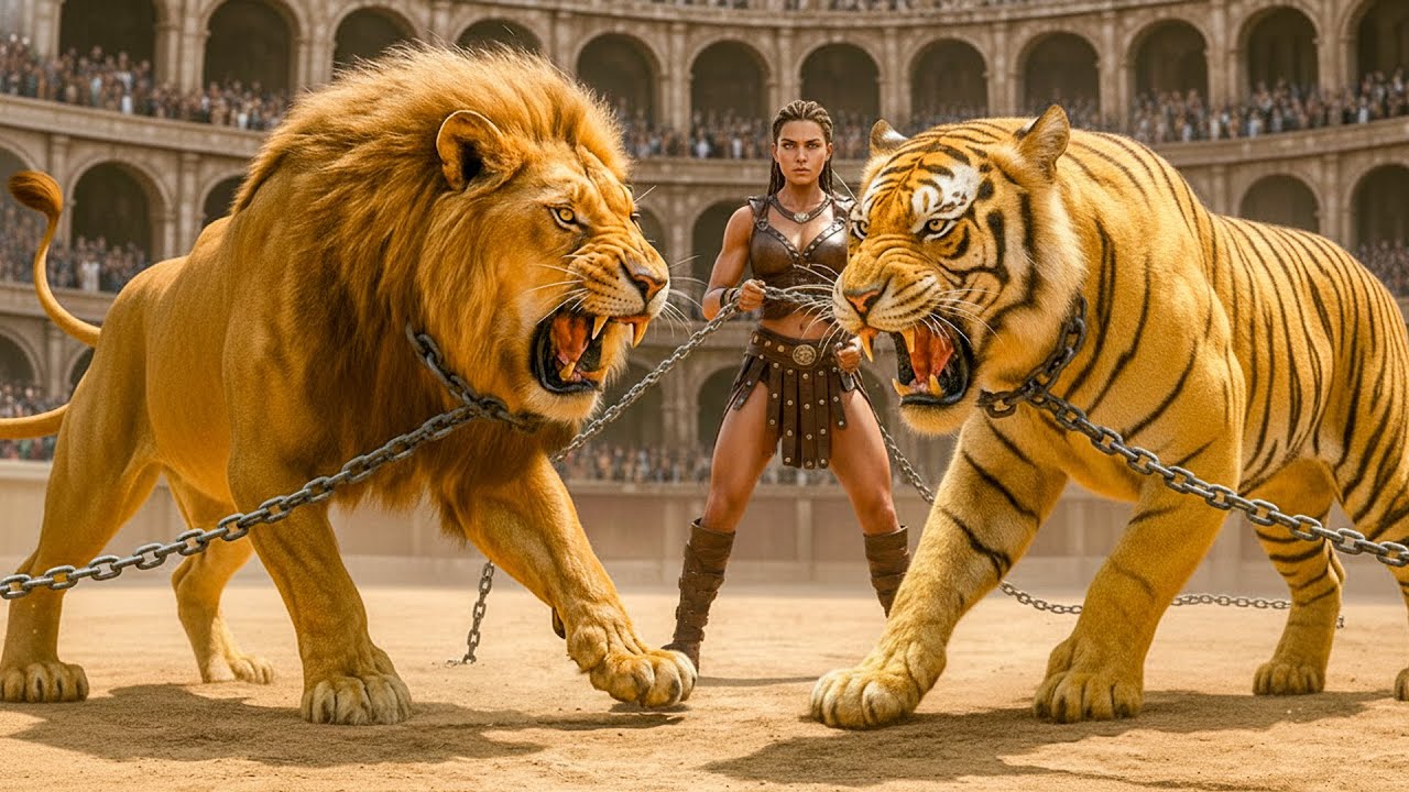 Legendary Lion 🆚 Savage Tiger 🐯🦁 | Epic Arena Showdown | Who Will Win?