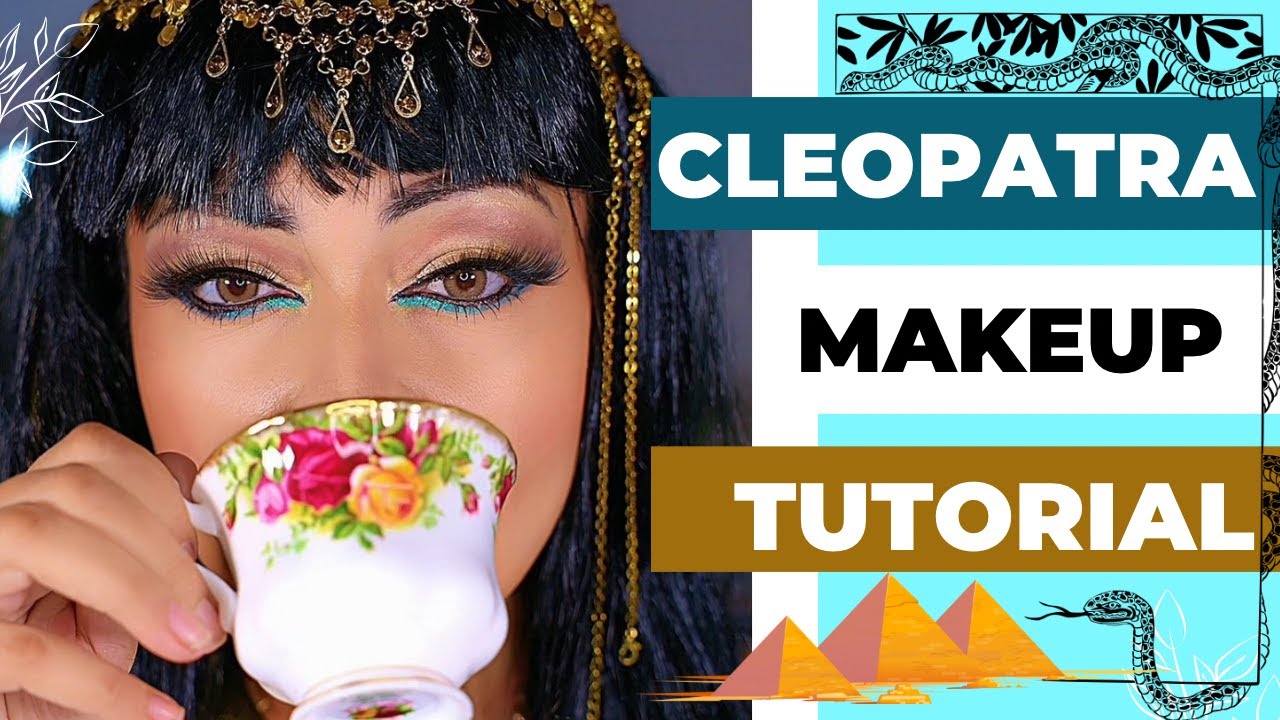 CLEOPATRA MAKEUP TUTORIAL, EASY TO FOLLOW and Suitable for Hooded Eyes