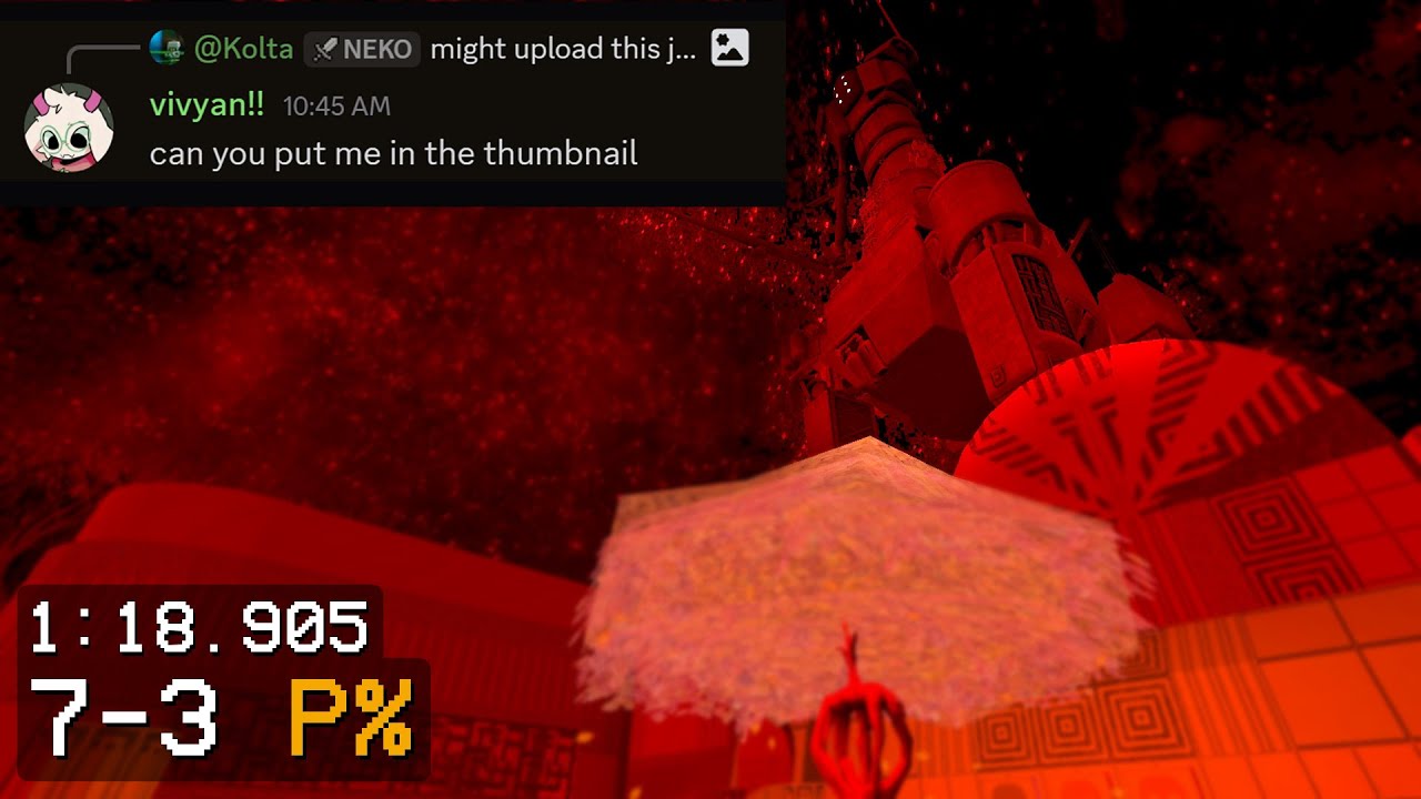 ULTRAKILL: 7-3 P% in 1:18.905