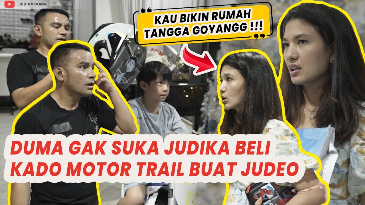 GARA-GARA JUDIKA NEKAD BELIIN JUDEO MOTOR TRAIL, RUMAH TANGGA GOYANG !!!