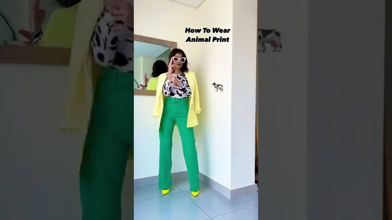 How to wear animal print!