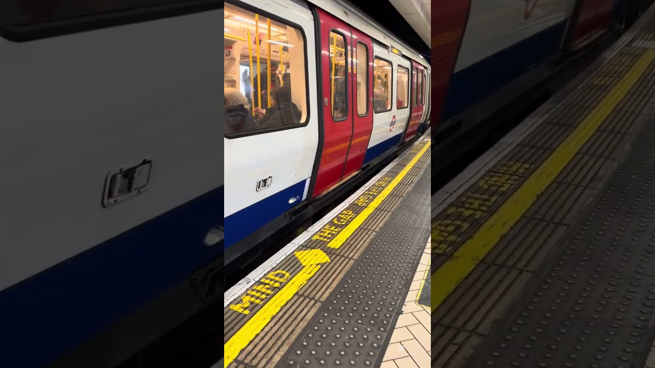 London Underground trains approaching the platform (except H&C line that I could only film leaving)