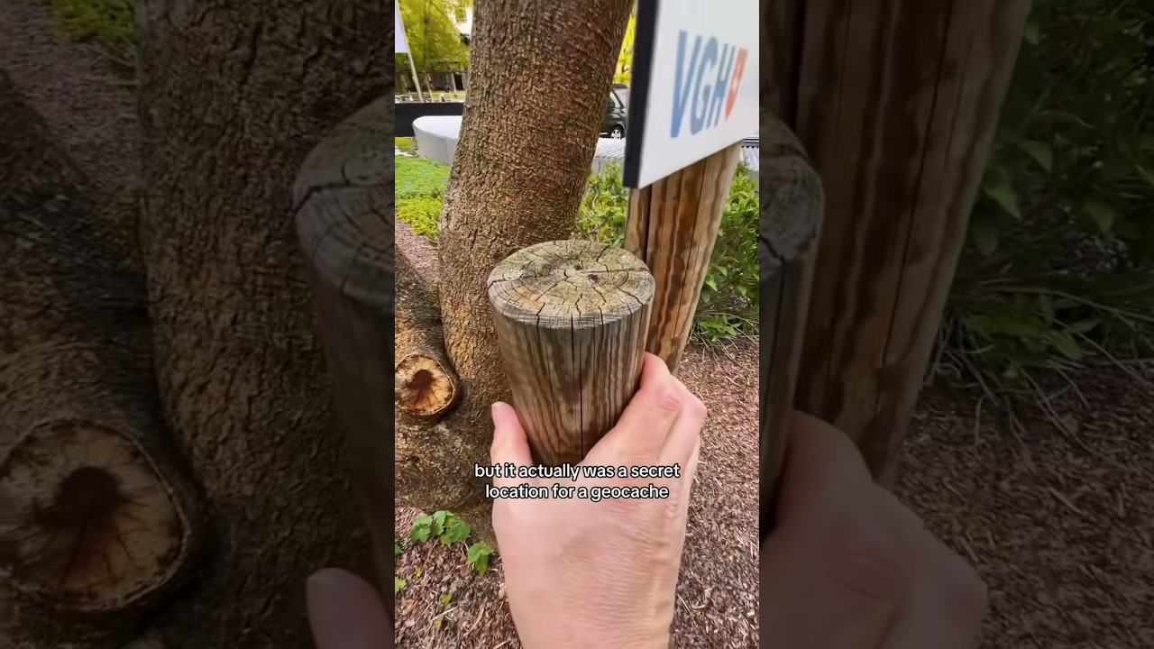 Amazing Geocache Hidden In Plain Sight! #geocache #geocaching #hiddeninplainsight