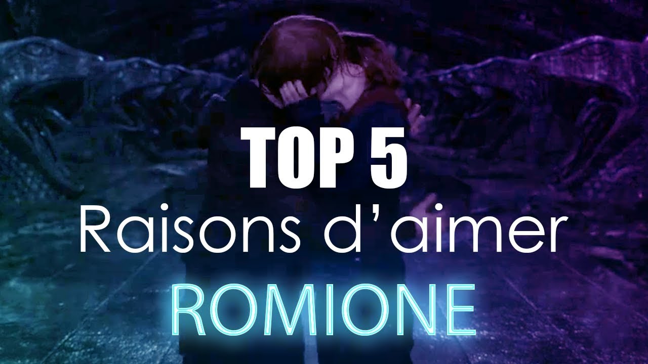 TOP 5 des raisons d'aimer le ROMIONE (couple Ron et Hermione)