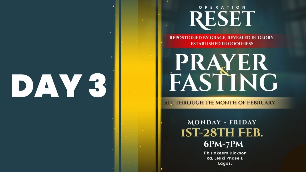 DAY 3 | PRAYER AND FASTING | 03-02-2026