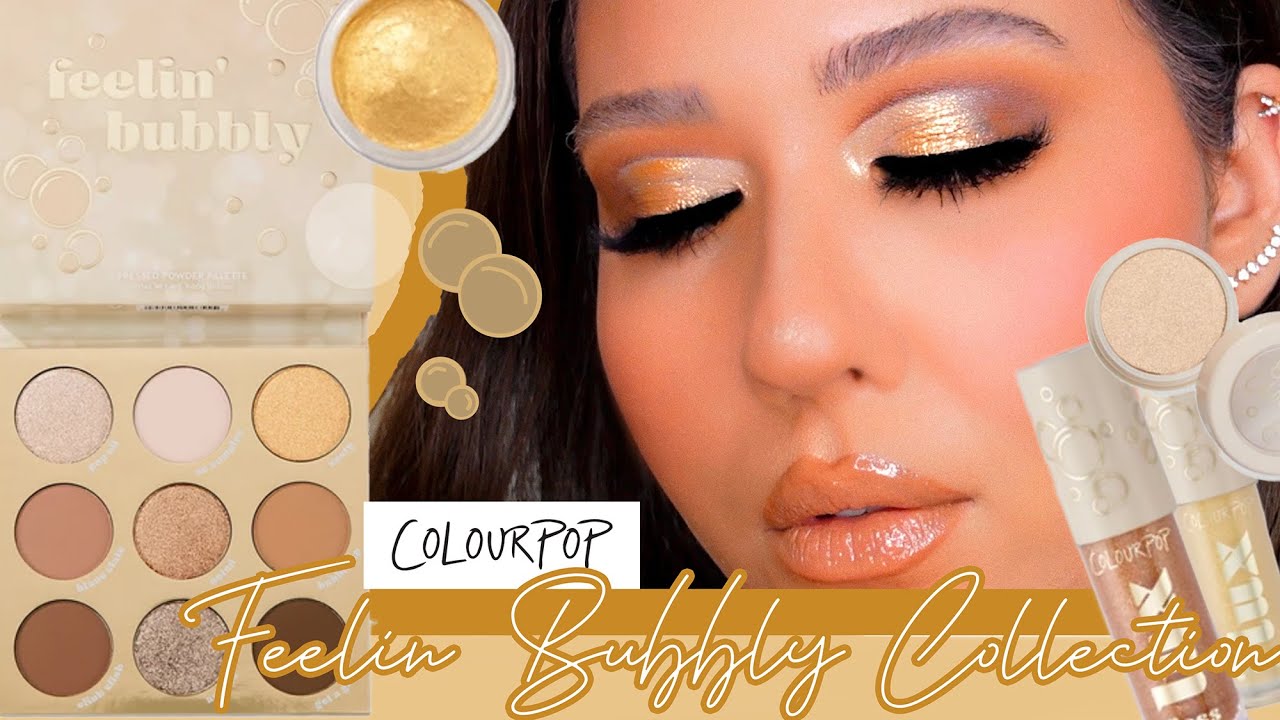 Colourpop Feelin' Bubbly FULL Collection! Swatches, First Impressions and Review