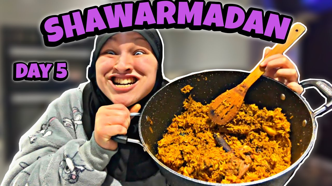 SHAWARMADAN DAY 5 👹| what I eat for iftar