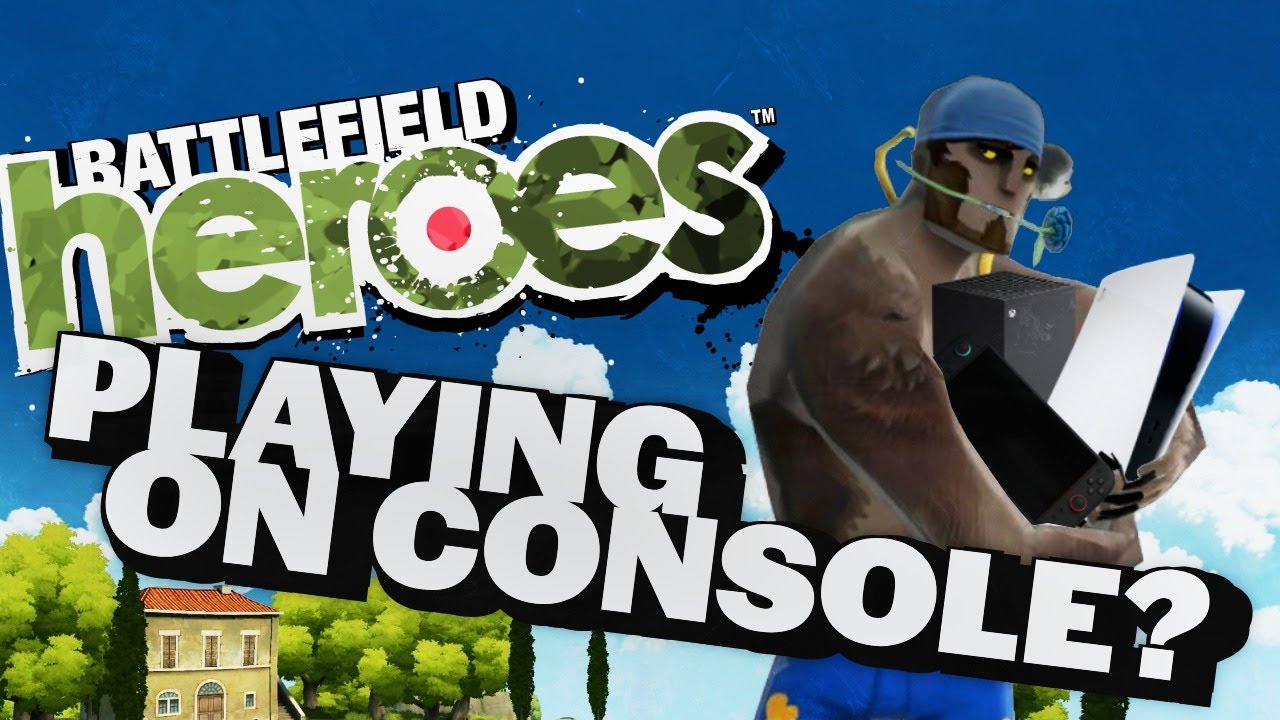 Можно ли играть в Battlefield Heroes на консоли? (В некотором смысле...)