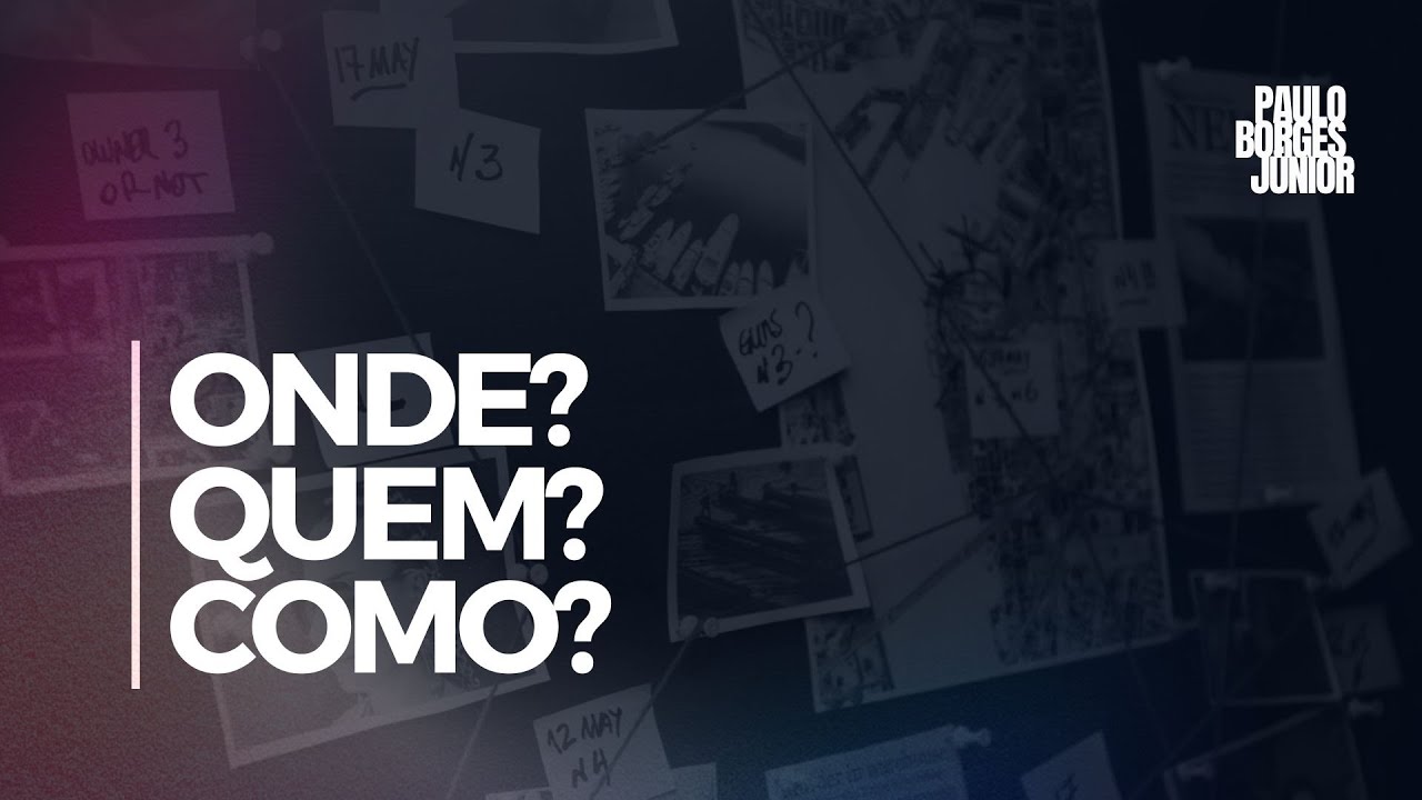 ONDE, QUEM, COMO - Paulo Borges Júnior