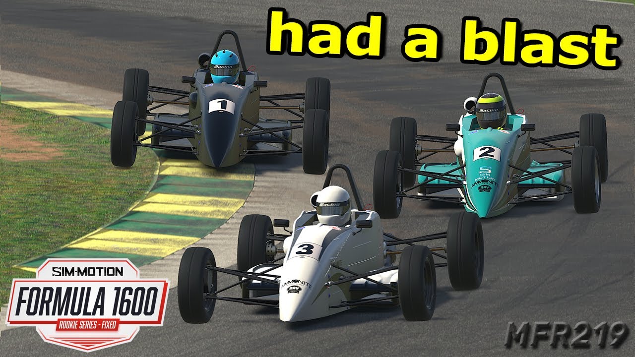Formula 1600 Rookie Series - Virginia International Raceway North - iRacing