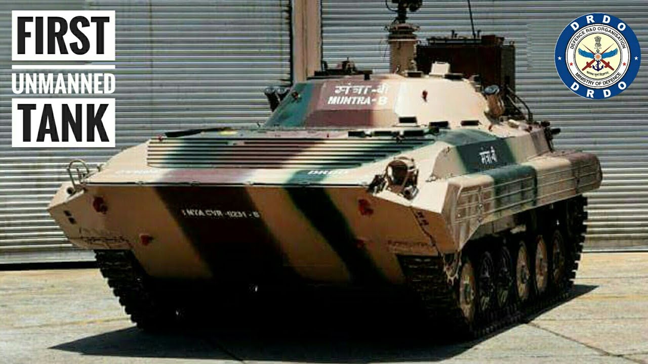 DRDO Muntra UGV - India's First Unmanned Tank | First Unmanned Armored Vehicle Of India - Muntra