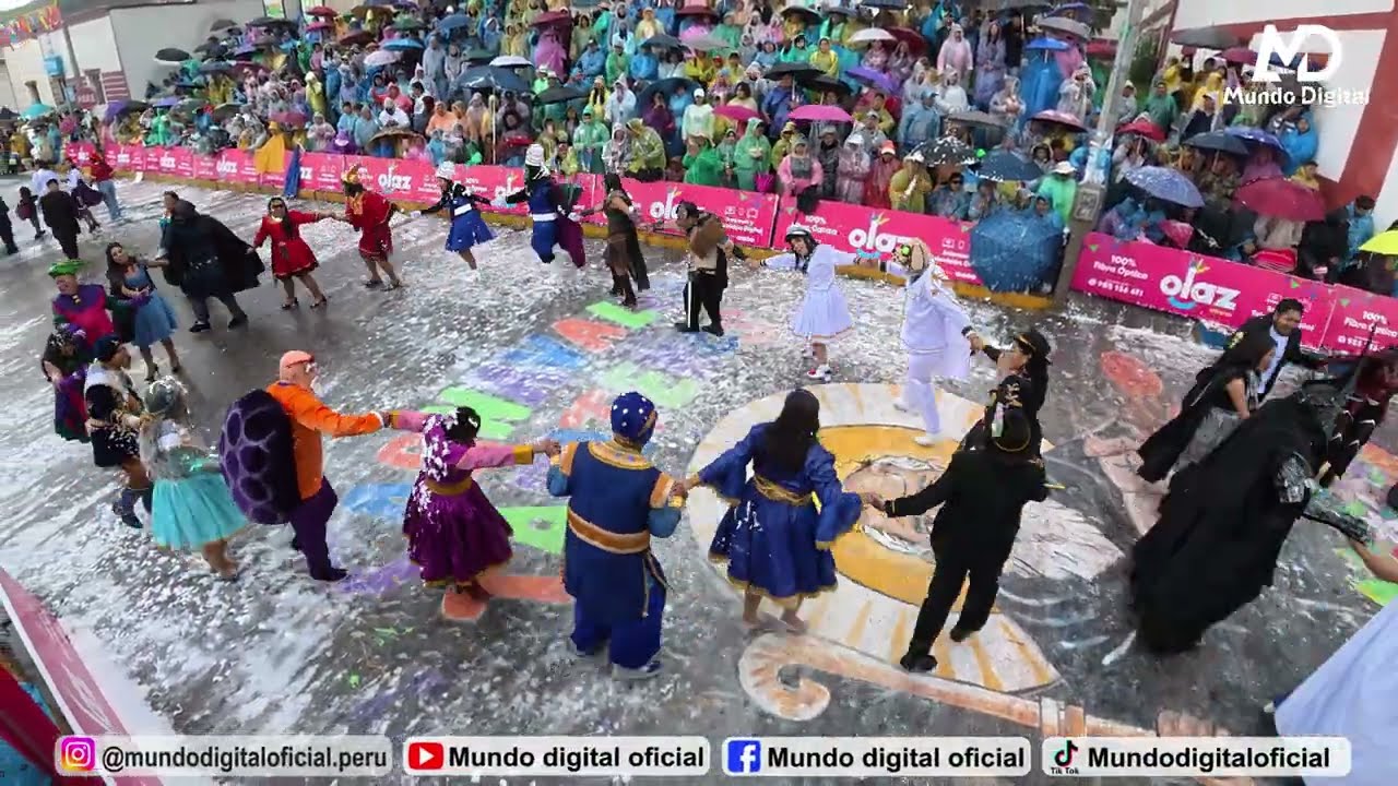 🎭  Comparsa Nueva Generacion Tarateña 2026  🌈 Gran Remate de Carnaval en Tarata 🌧️⚡Lluvia, truenos 🎉