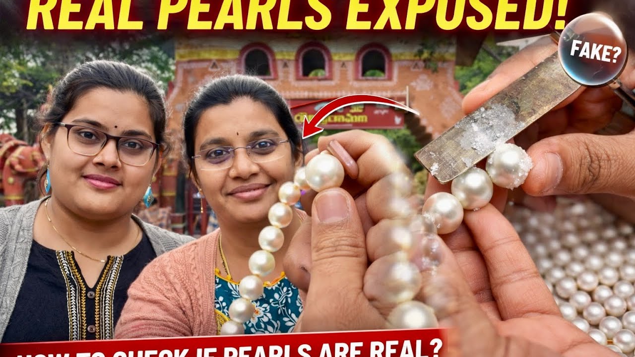 Shilparamam Shopping 2026 -How to Spot Fake Pearls (and Buy Real Ones)