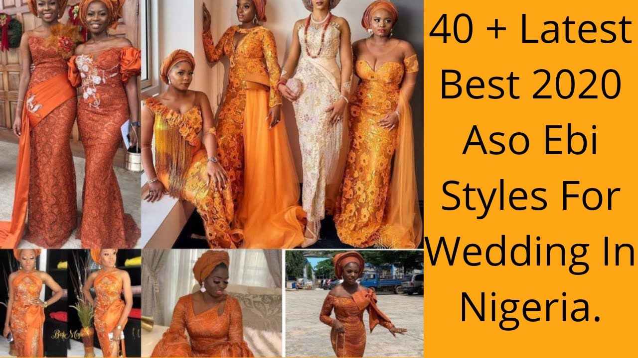 Aso Ebi Styles For Women 2020 || 40 + Latest Aso Ebi Styles For Wedding Women Fashion In Nigeria.❤