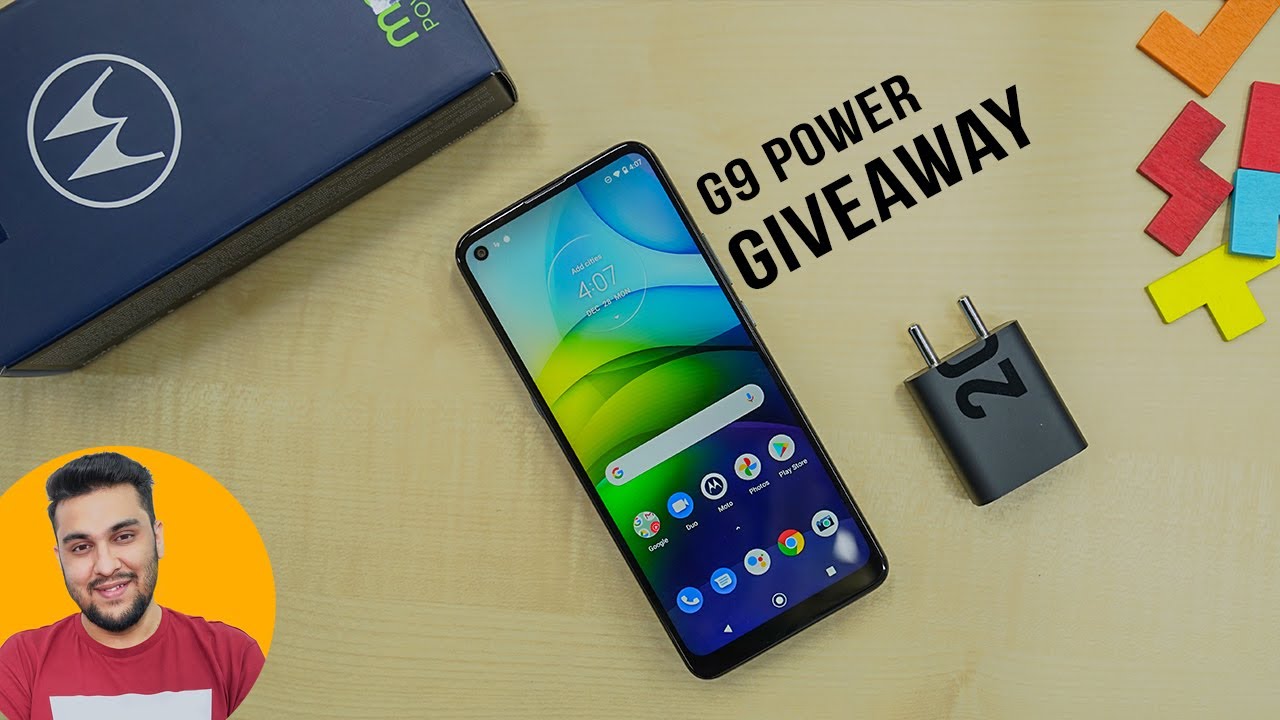 Stock Android & 6000mAh Battery! - Moto G9 Power Unboxing