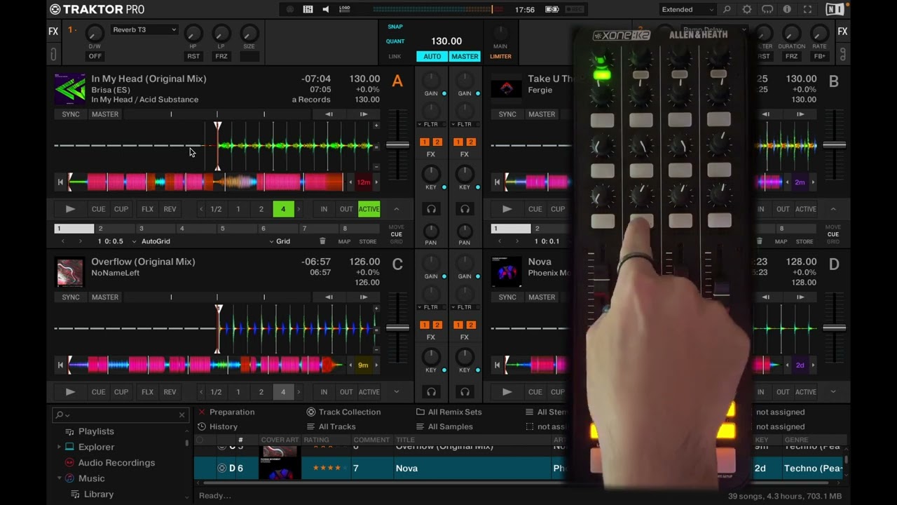 [2022] Mapeo Xone:K2/Xone:K1 para Traktor Pro 3 | 4 decks con efectos, loops y configuración de LEDs