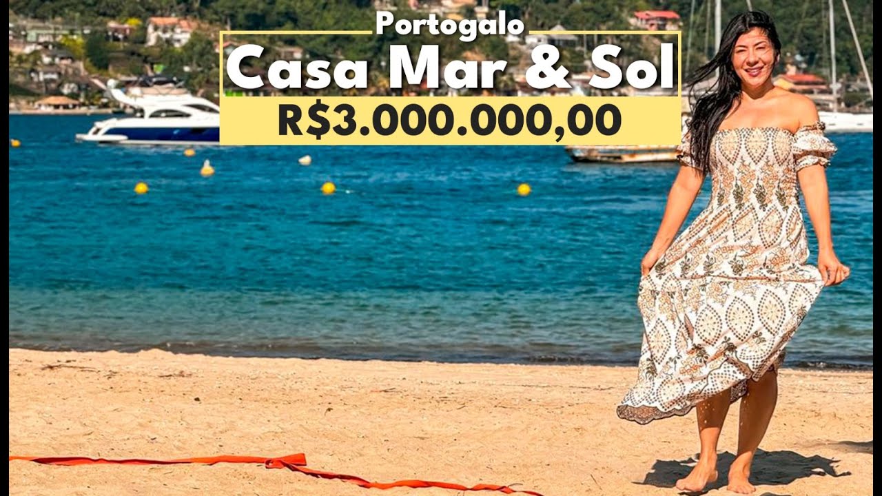 INDISPONÍVEL! CASA MAR & SOL  NO CONDOMÍNIO PORTOGALO - ANGRA DOS REIS