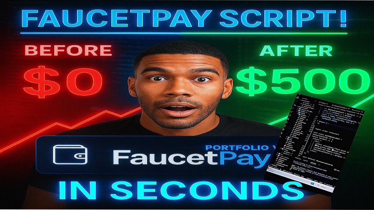 Bitcoin ha*k FaucetPay Script 💸 cra*k $500 Instantly! 🔥 0.08 BTC 🥶