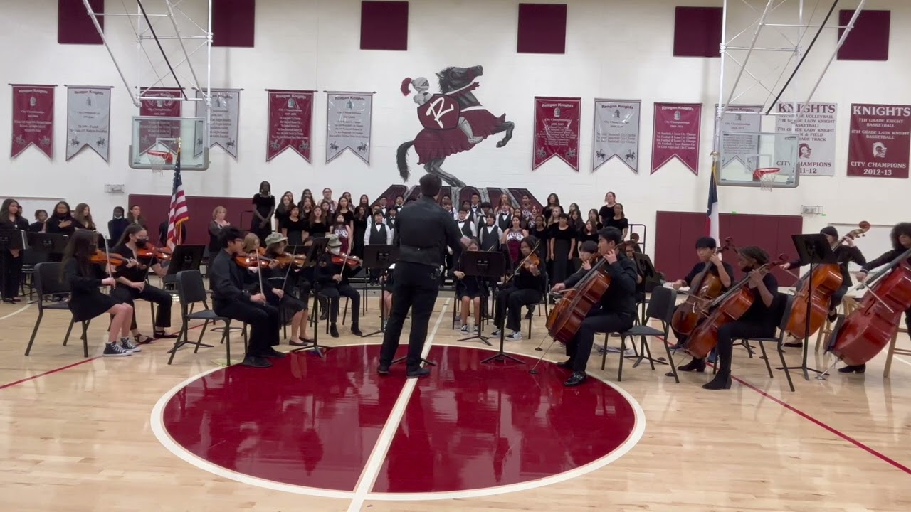 Reagan Middle School Veterans Day Performance