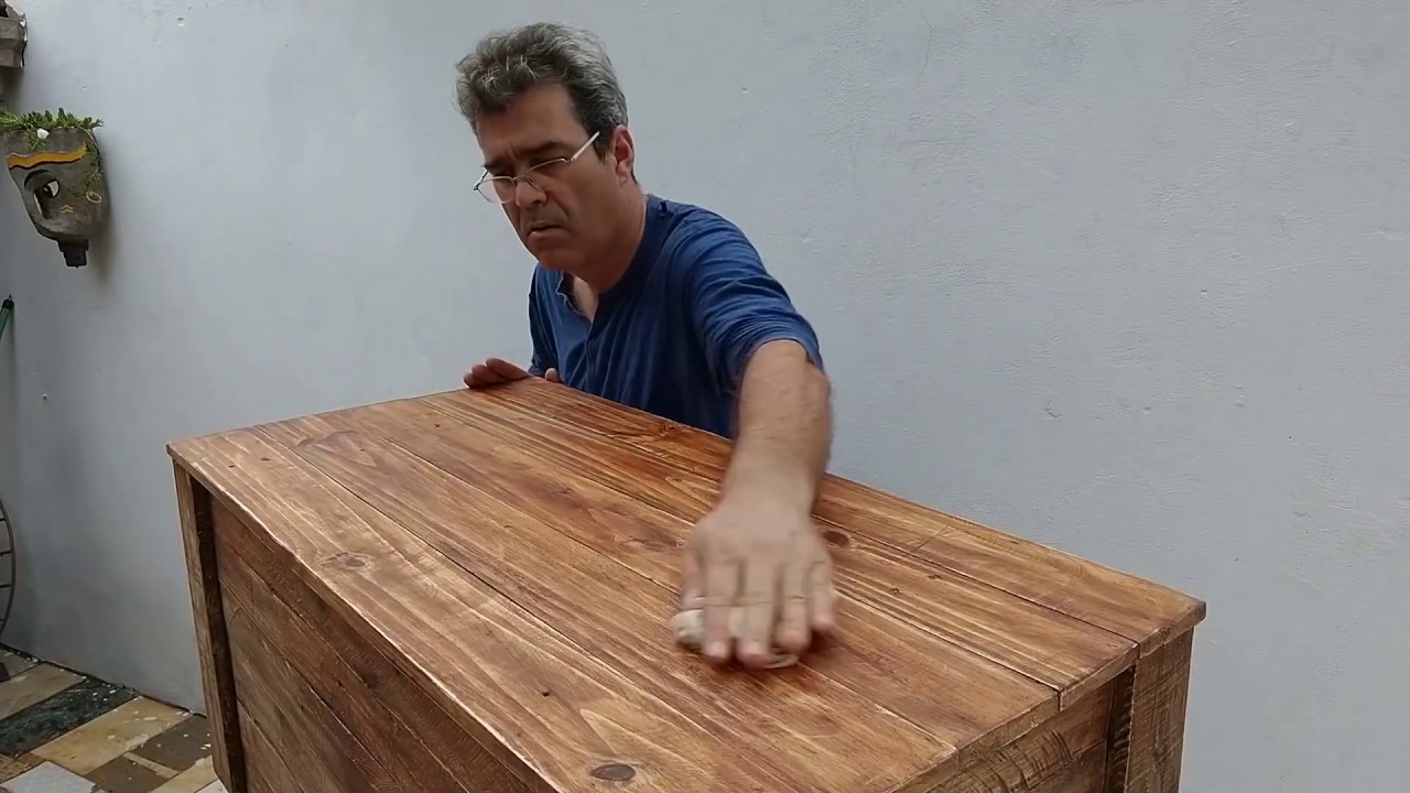 Сделайте сундук поддонов! DIY