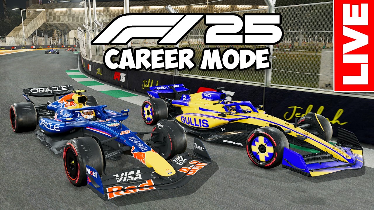 F1 25 Career Mode 100% Qatar Grand Prix!