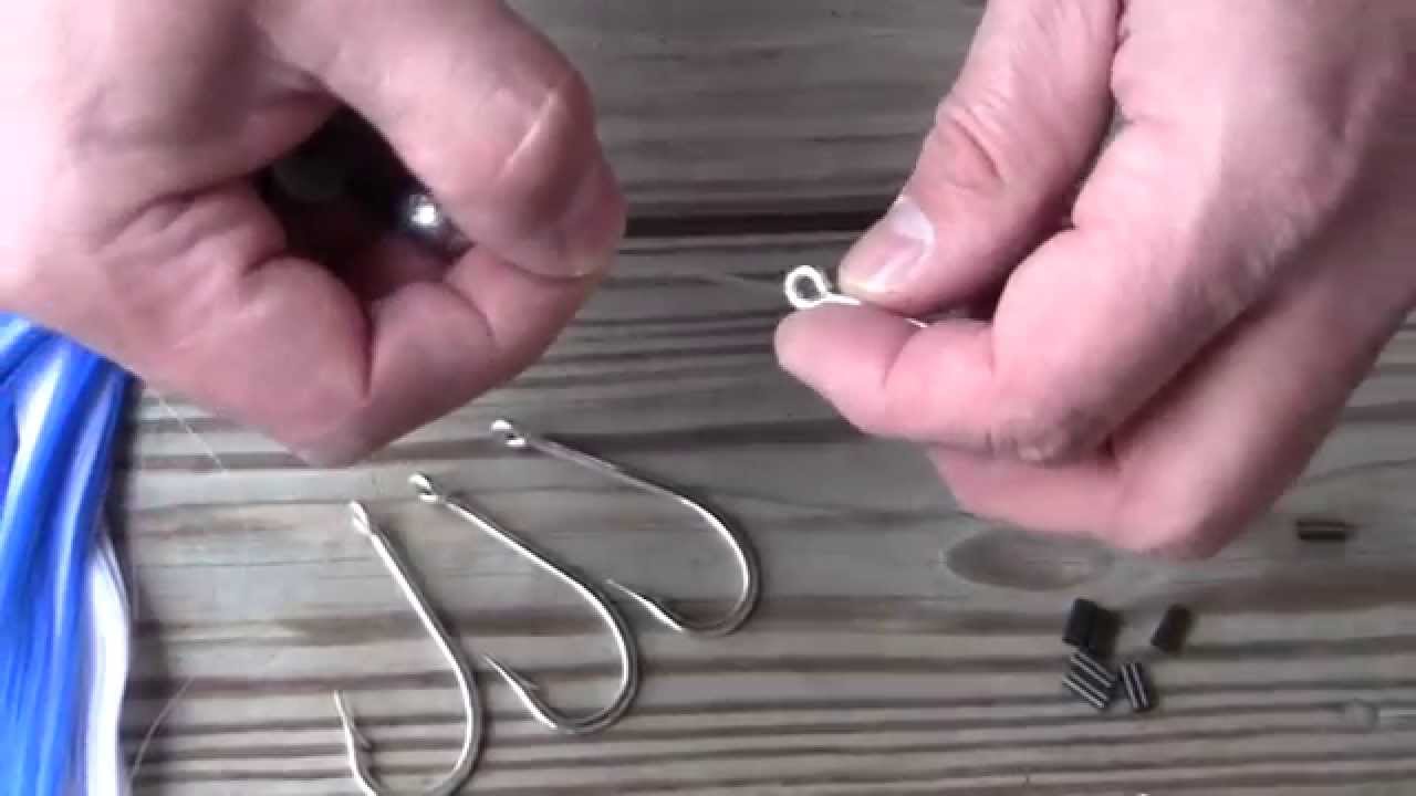 How to assemble the Wahoo-proof Carolina Witch Swimming Ballyhoo Rig