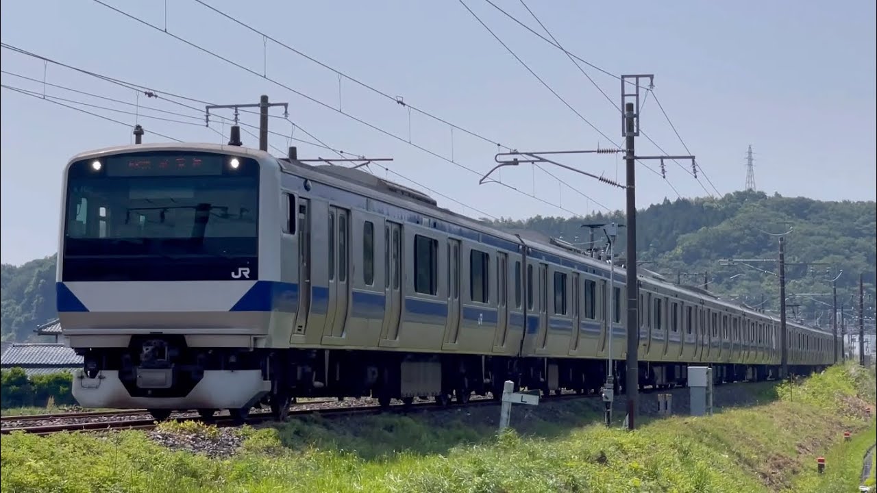 【意外と知られていない？】E531系5+5運用の走行シーンをまとめてみた。