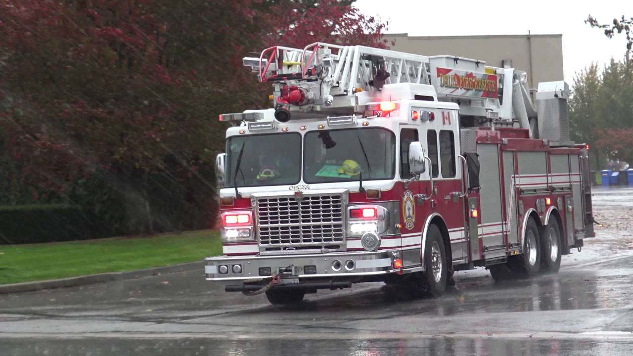 Delta Fire E1 (Spare), L6, & B1 Responding