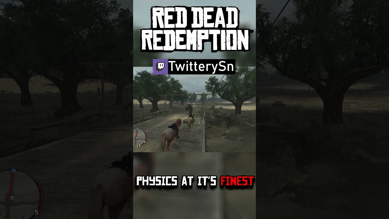 PHYSICS AT ITS FINEST 🐎 ➡️➡️➡️ | Stream Clips #rdr  #gaming #games #shorts