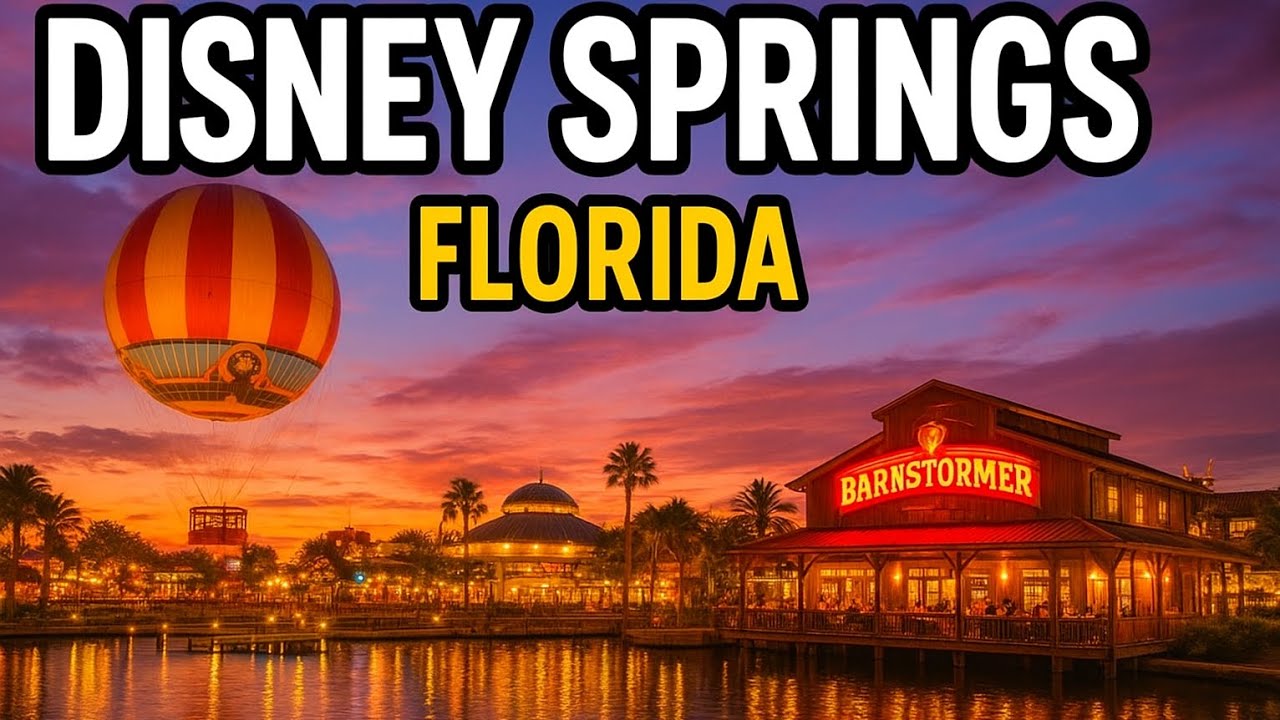 Disney Springs 2025 Full Walkthrough – What’s New & What to See!