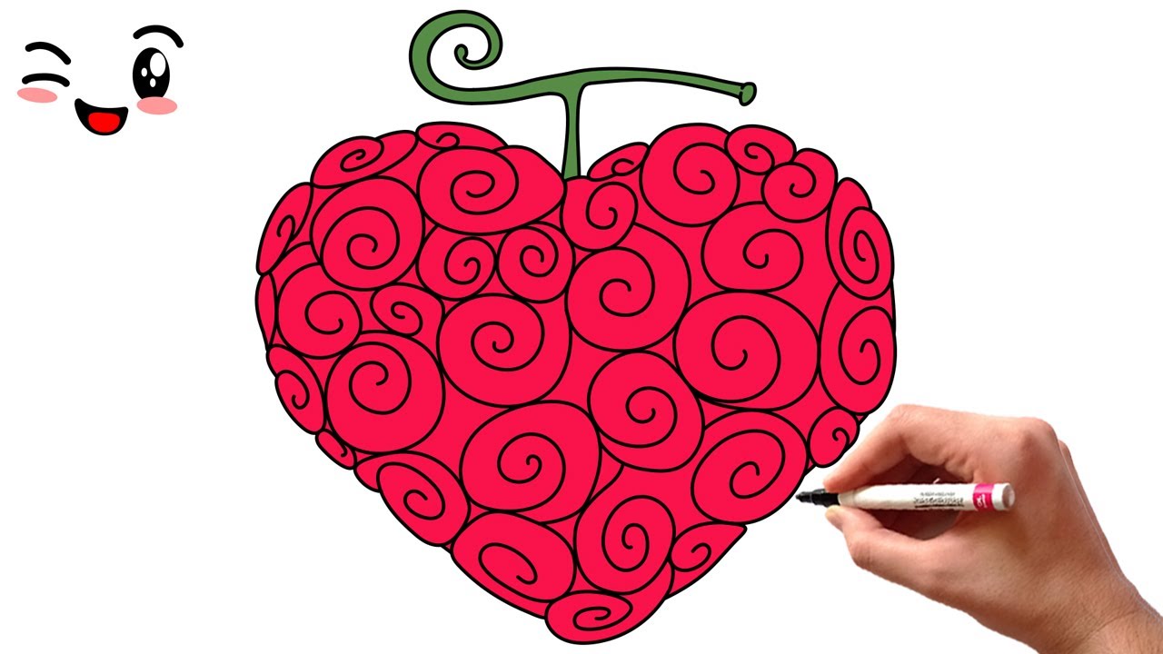 How To Draw One Piece Devil Fruit | Trafalgar Law | Ope Ope no Mi | Law's Op-Op Fruit