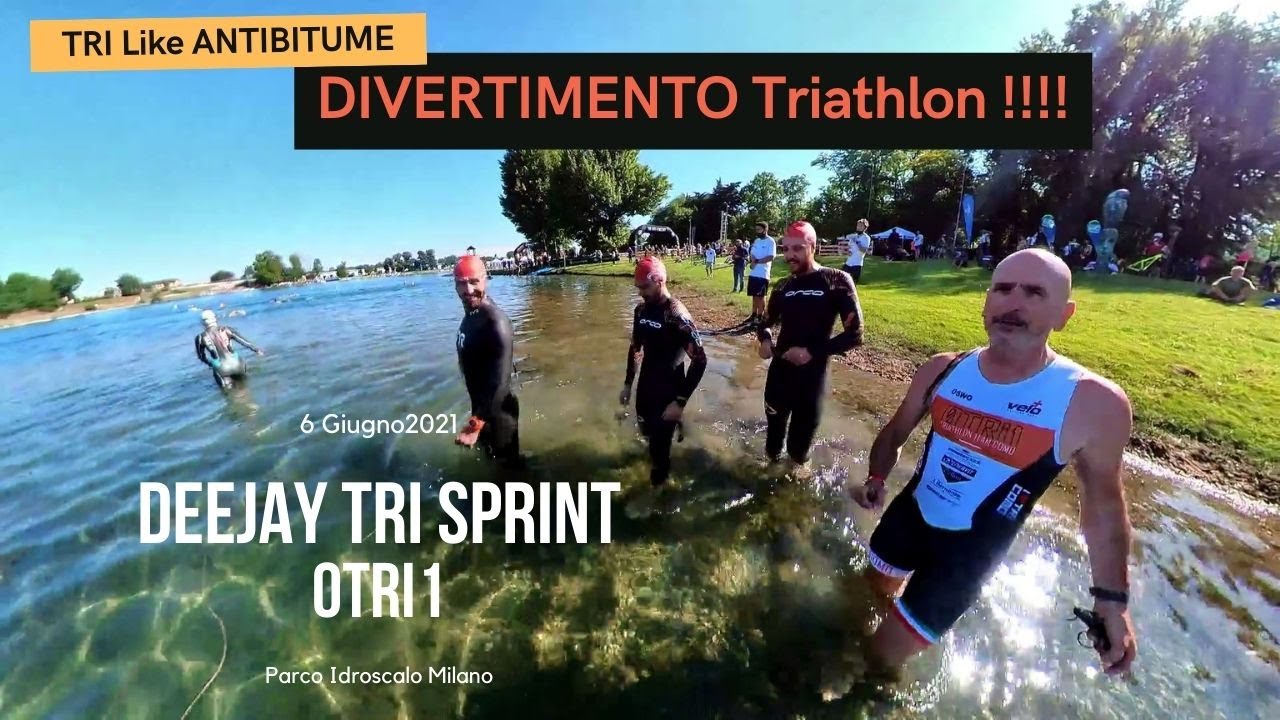 DEEJAY Tri con 0Tri1 Team | 🏊🚴🏃 TRIATHLON FUN Sprint a Milano