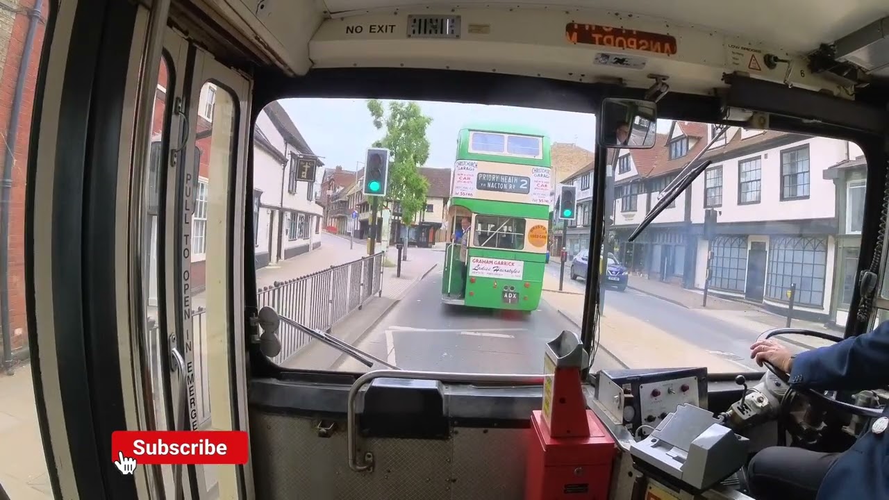 Ipswich Transport Museum: Motorbus75 Event (Part 3)   In MRT6P from Rail Stn - Town Centre -  Museum