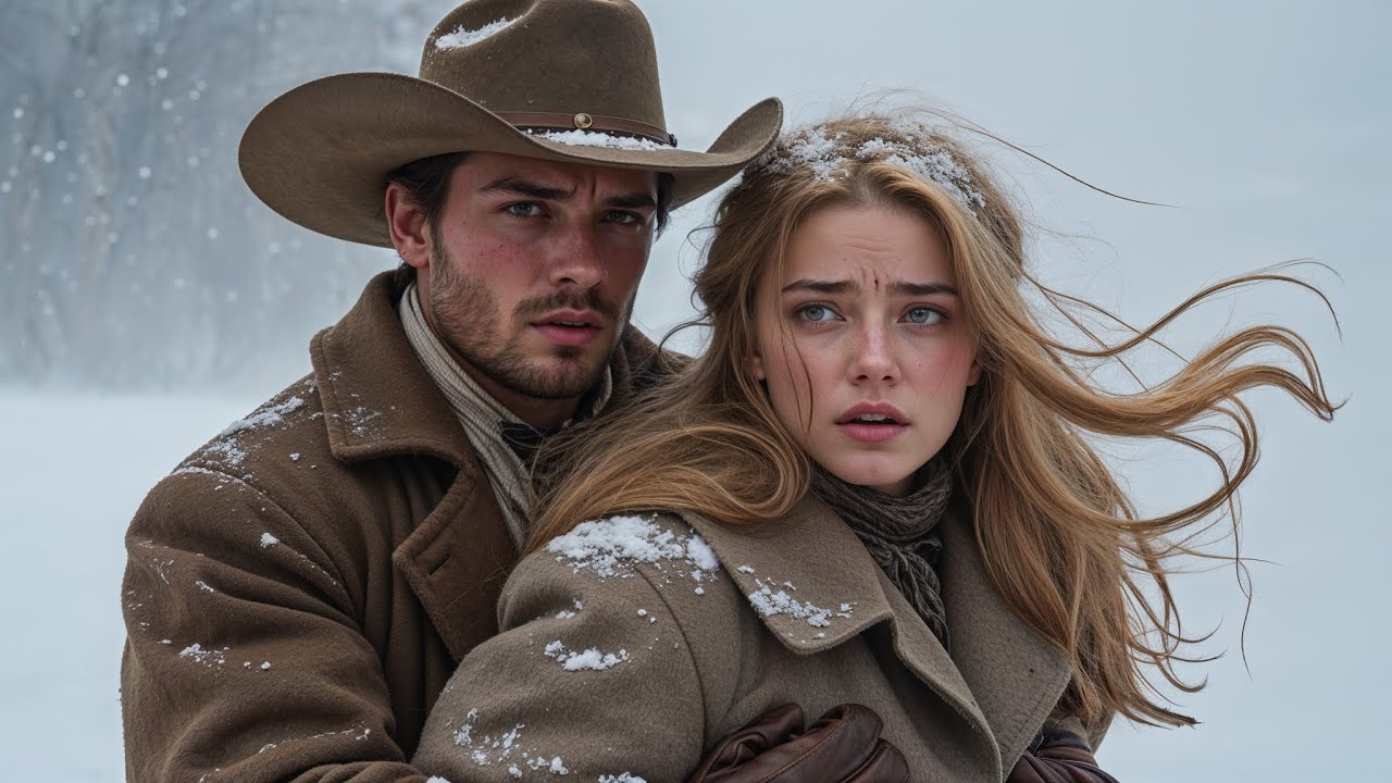 Cowboy Saved a Stranger in Blizzard, Not Knowing She Owned the Largest Ranch in the Territory