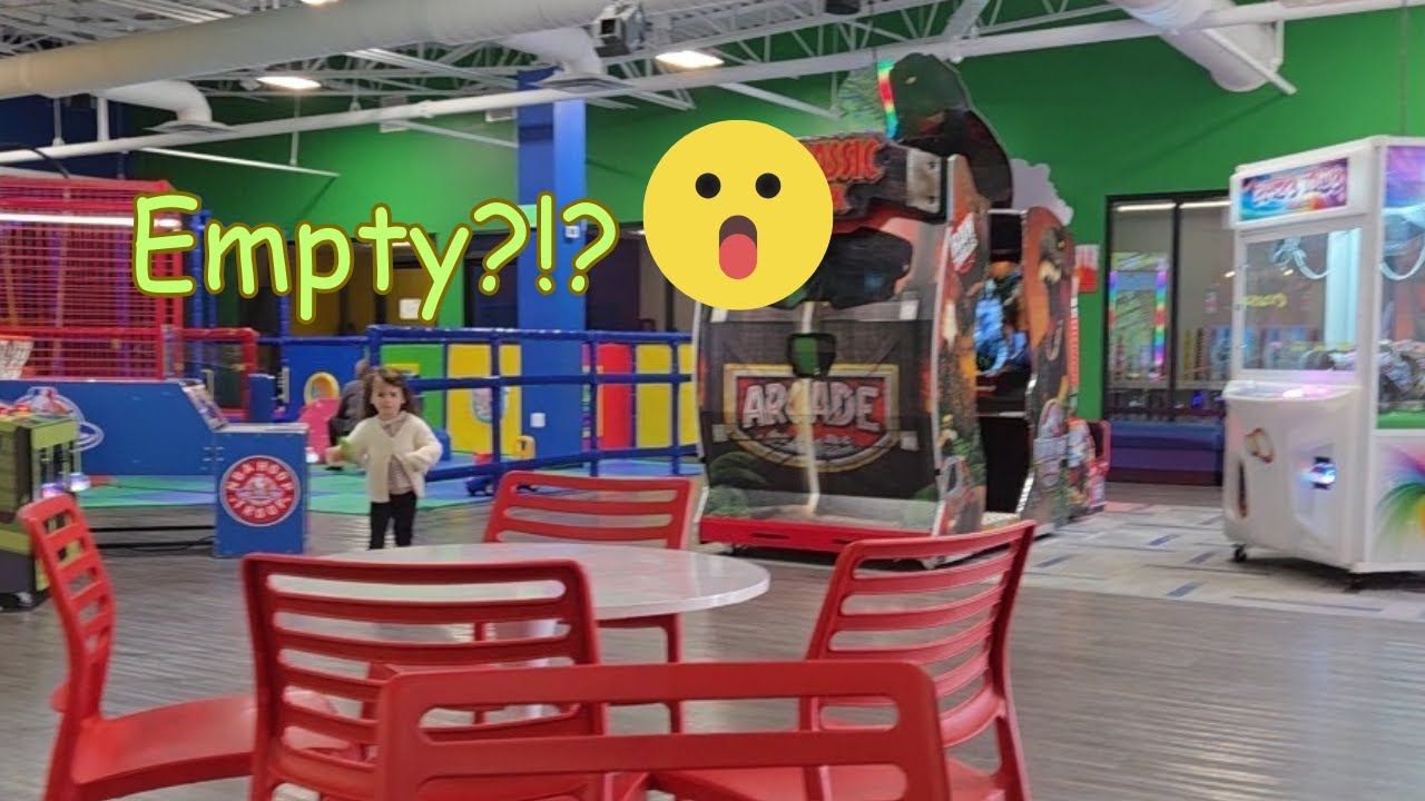 The Entire Play Place Was EMPTY...So We Took Over!